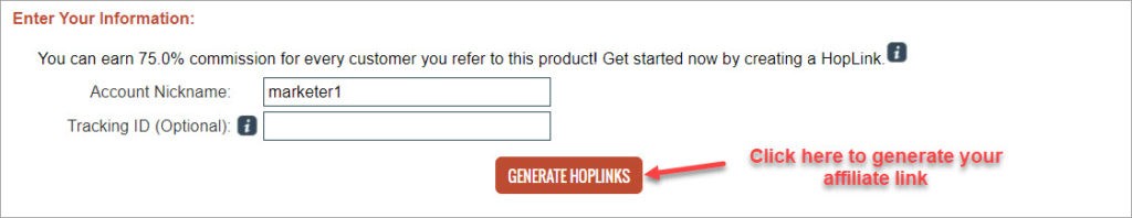 Clickbank Hoplinks