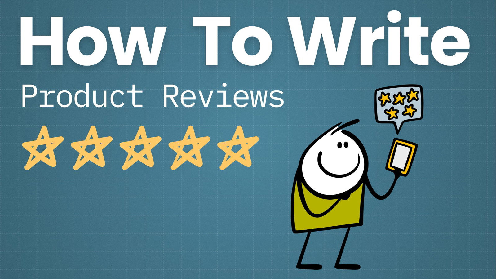 how to write product reviews