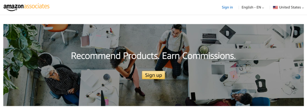 Amazon Associated Affiliate Program