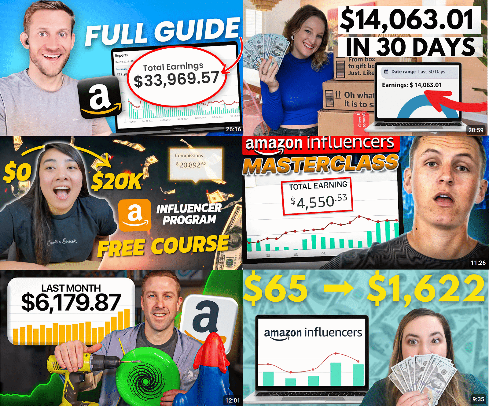 amazon influencer earnings