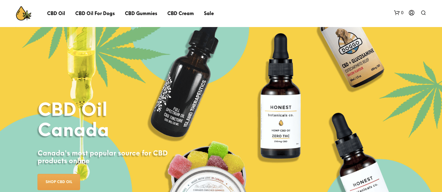 cbd oil canada homepage