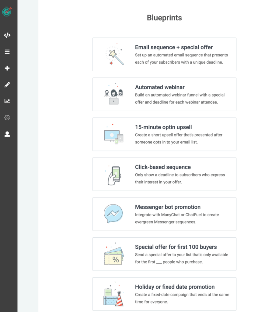 Deadline Funnels Blueprints