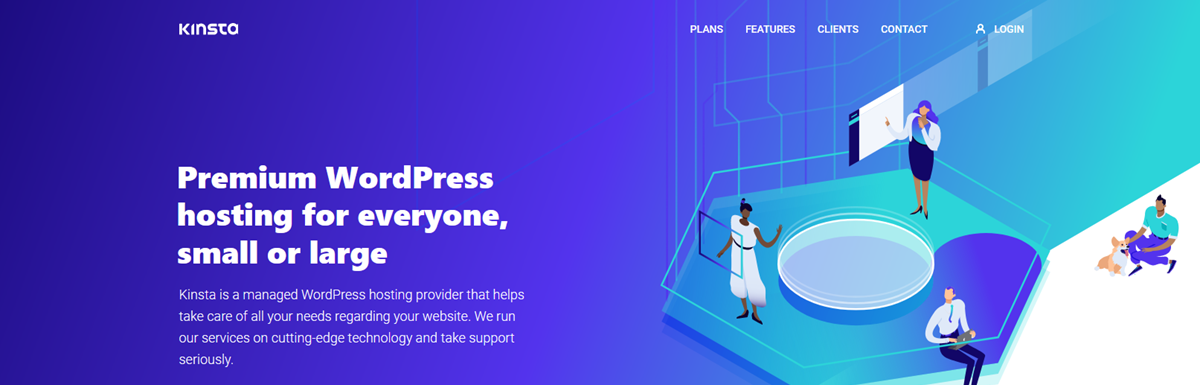 Kinsta Homepage Screenshot