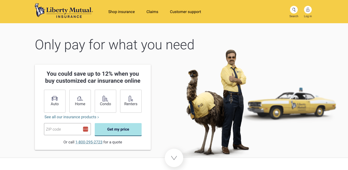 liberty mutual homepage