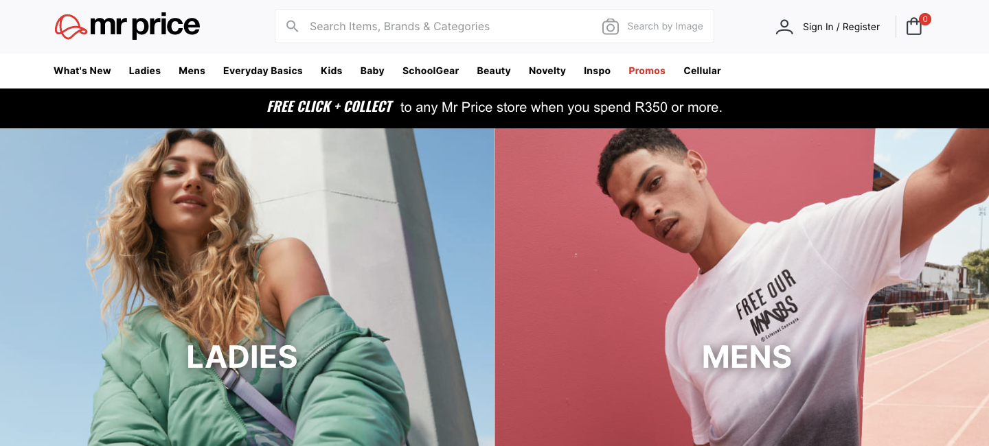 mr price homepage