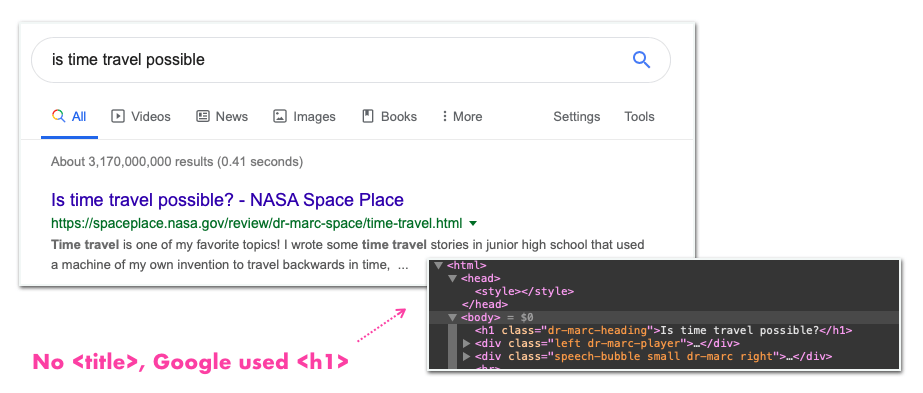 No , Google Used