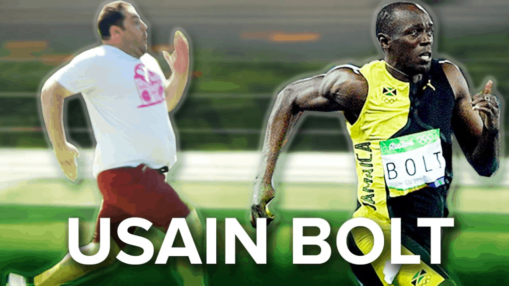 usain bolt video clip