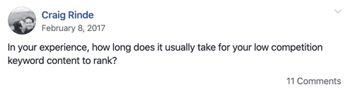 Question How Long For Low Kd Keyword Content To Rank