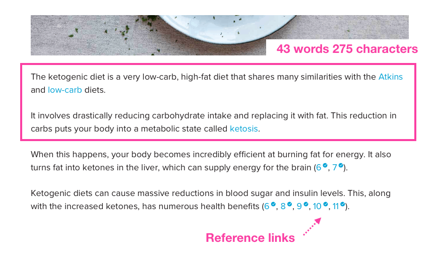 Serp Snippet Post Reference Links