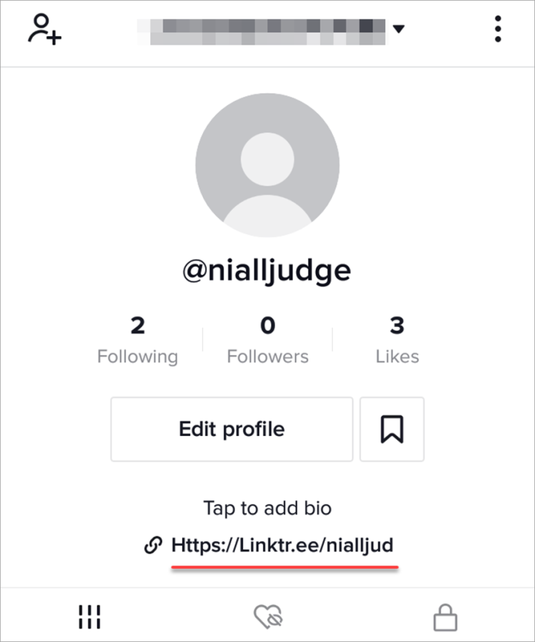 Tiktok Business Account With Bio Link